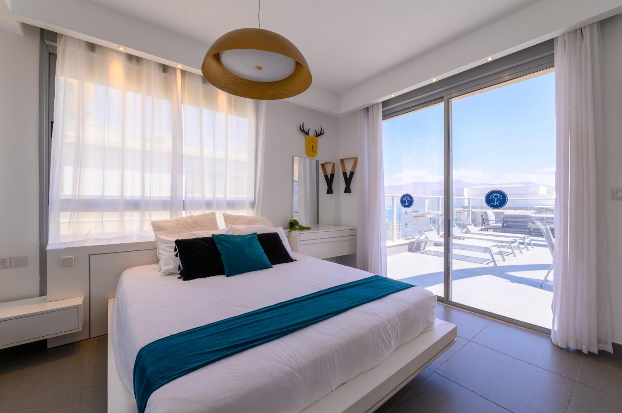 Ferienwohnung פנטהאוז קסם המפרץ Eilat Exterior foto